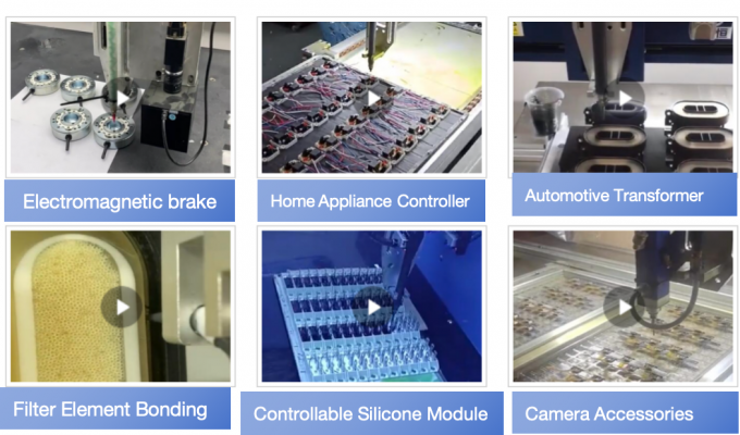 CCD de alta precisão Componente AB inteligente Máquina automática de distribuição de cola visual 2