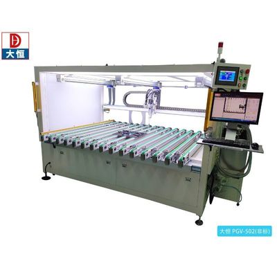 Máquina de distribuição automática de cola de silicone epoxi de visão montada no chão