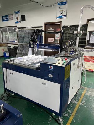 Material de embalagem de PU Máquina de distribuição de epoxi automatizada avançada para rótulos abobadados